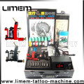 Mais recente venda quente profeesional tatuagem kit para tatuagem novato &amp; artista